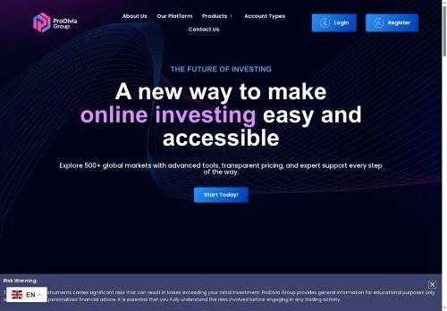 Prodiviagroup.com Reviews Scam