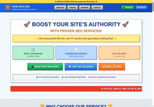 Rank-your.site Reviews Scam