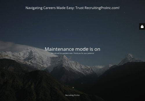 Recruitingproinc.com Reviews Scam