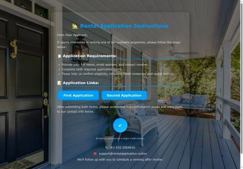 Rentalapplication.online Reviews Scam