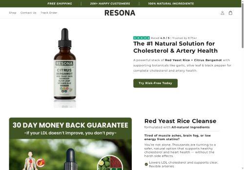 Resonaofficial.com Reviews Scam