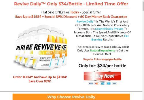 Revivedaily.us Reviews Scam