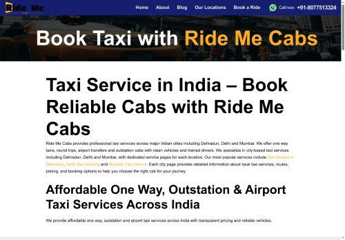 Ridemecabs.com Reviews Scam
