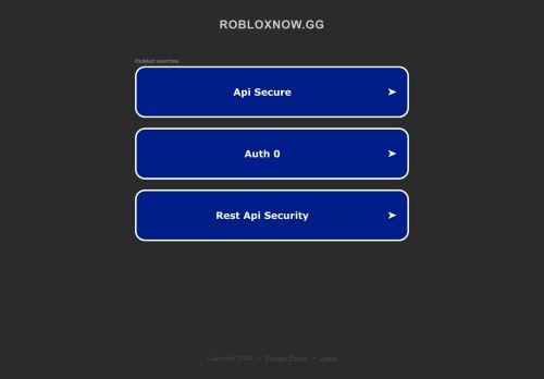 Robloxnow.gg Reviews Scam