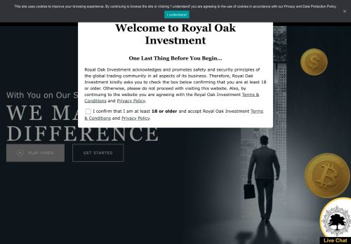 Royaloakinvestment.com Reviews Scam