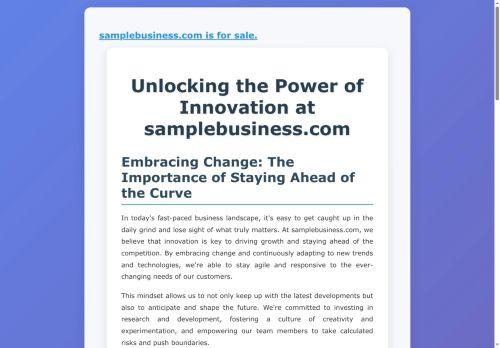 Samplebusiness.com Reviews Scam