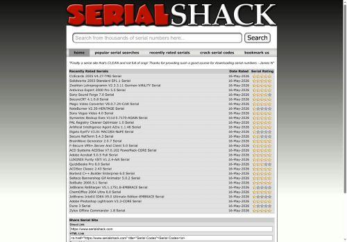 Serialshack.com Reviews Scam