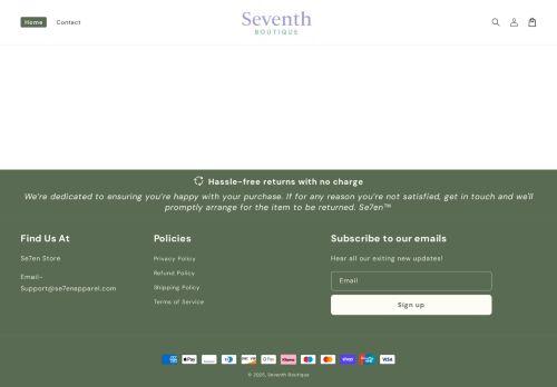 Seventhboutique.com Reviews Scam