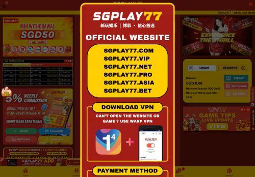 Sgplay77.asia Reviews Scam