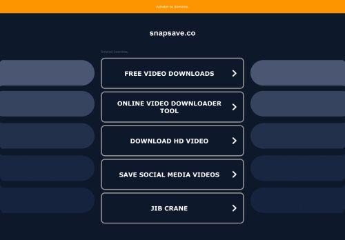 Snapsave.co Reviews Scam