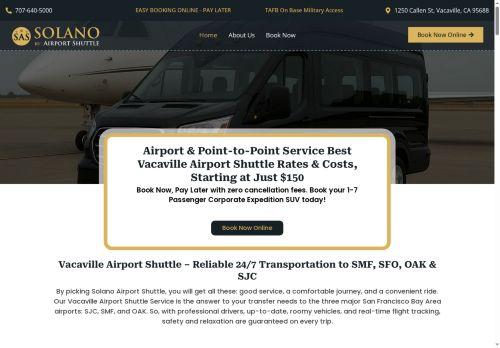 Solanoairportshuttle.com Reviews Scam