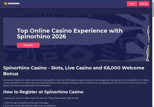 Spinorhino365.com Reviews Scam
