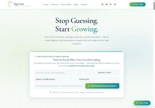 Sproutgrowthagency.com Reviews Scam