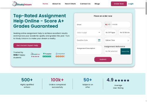 Studyunicorn.com Reviews Scam