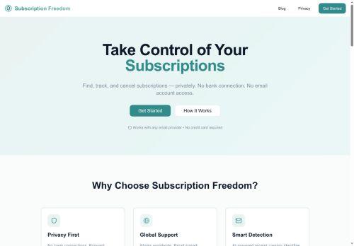 Subscriptionfreedom.com Reviews Scam