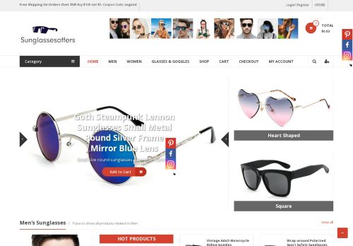 Sunglassesoffers.com Reviews Scam