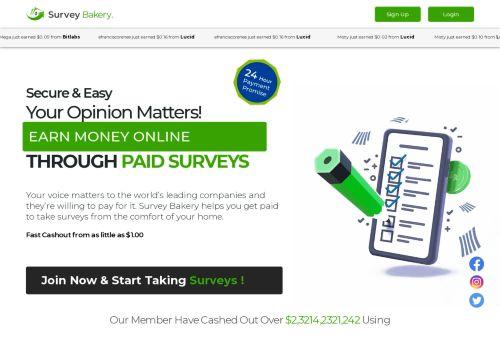 Surveybakery.com Reviews Scam