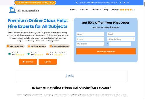 Takeonlineclasshelp.com Reviews Scam