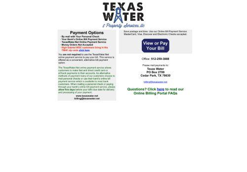 Texaswater.net Reviews Scam