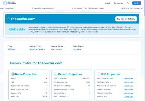 Theboxhu.com Reviews Scam
