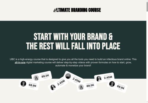 Theultimatebrandingcourse.com Reviews Scam