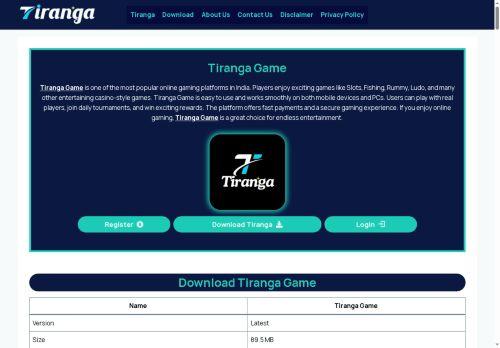 Tirangagamesofficial.org Reviews Scam