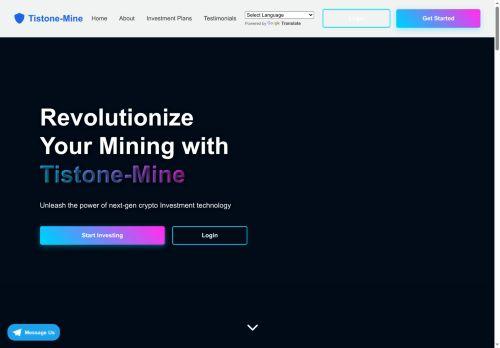Tistone-mine.live Reviews Scam