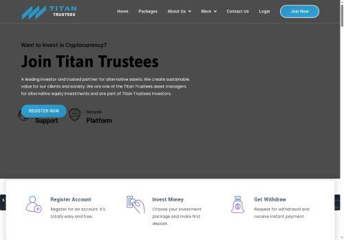 Titantrustees.us Reviews Scam
