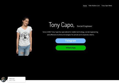 Tonycapo.net Reviews Scam