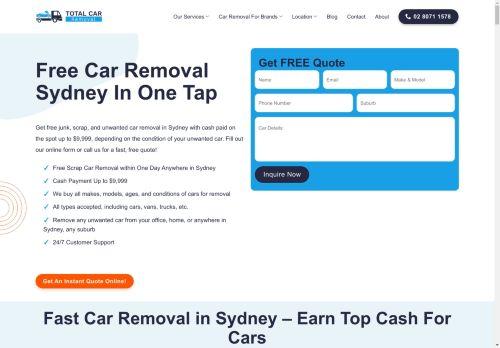 Totalcarremoval.com.au Reviews Scam