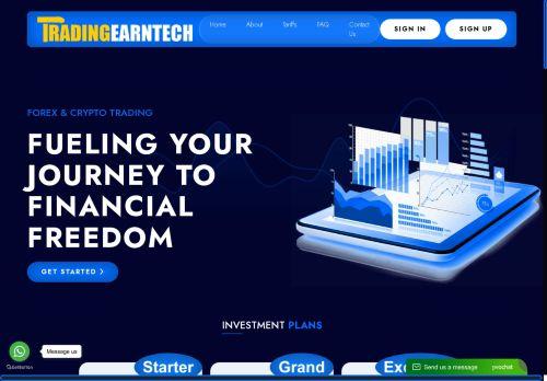 Tradingearntech.com Reviews Scam