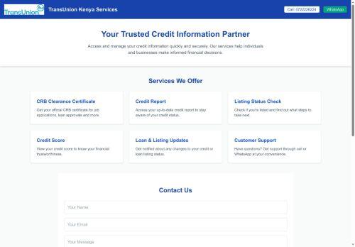 Transunionafrica-kenya.netlify.app Reviews Scam