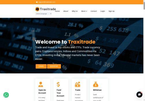 Traxitrade.com Reviews Scam