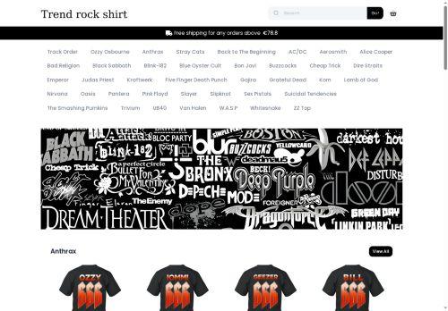 Trendrockshirt.com Reviews Scam