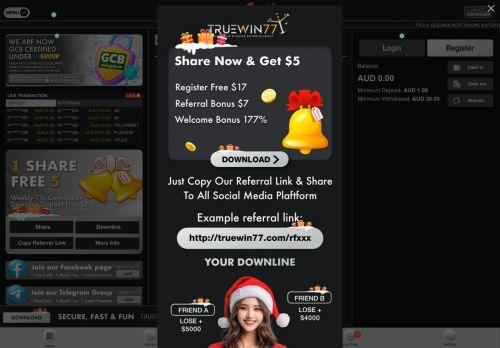 Truewin77.com Reviews Scam