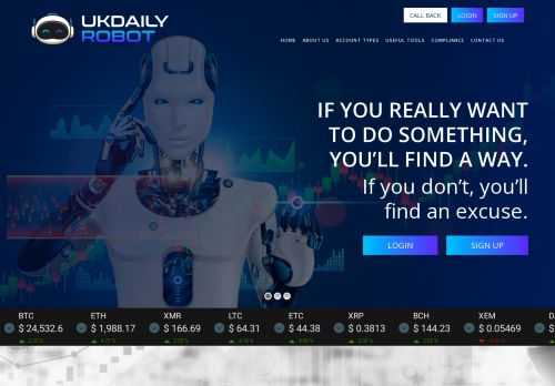 Ukdailyrobot.com Reviews Scam