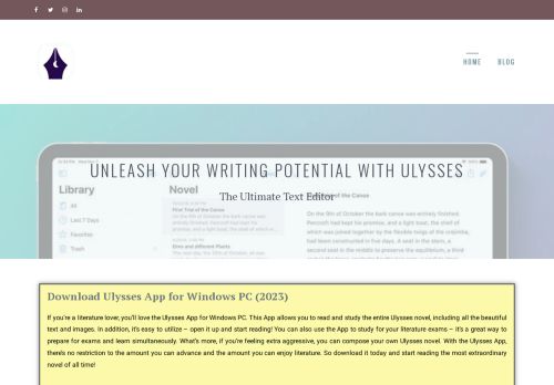 Ulysses-app.com Reviews Scam
