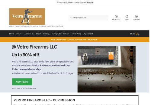 Vetrofirearms.com Reviews Scam