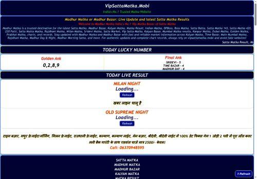 Vipsattamatka.net Reviews Scam