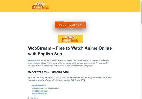 Wcostream.one Reviews Scam