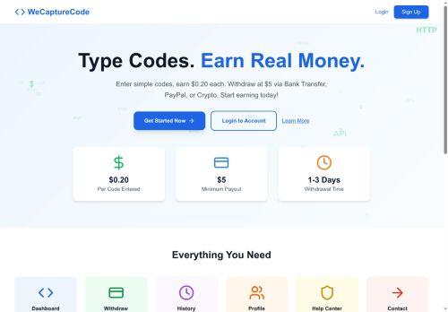 Wecapturecode.live Reviews Scam