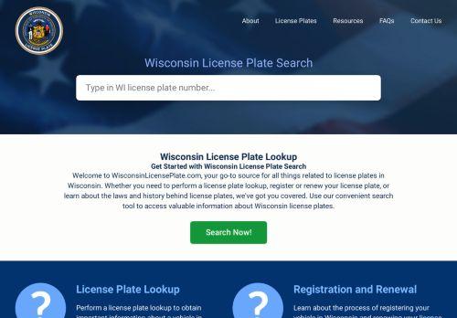 Wisconsinlicenseplate.com Reviews Scam