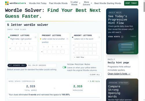 Wordlesolverx.org Reviews Scam