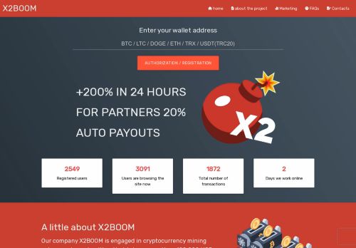 X2boom.cc Reviews Scam