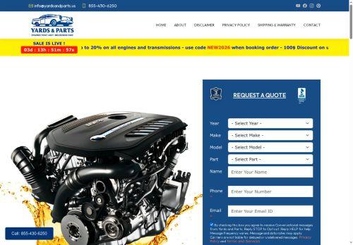 Yardsandparts.us Reviews Scam