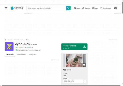 Zynn.en.softonic.com Reviews Scam
