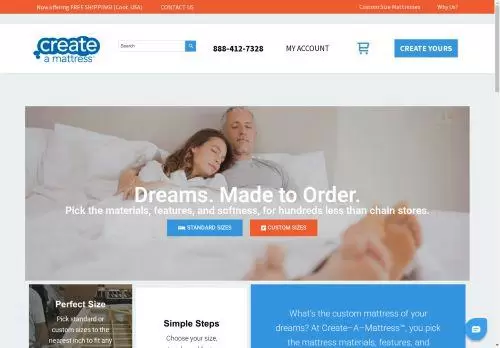 Create-a-mattress.com Reviews Scam