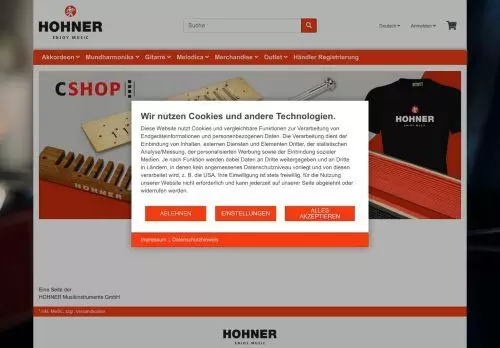 Hohner-cshop.de Reviews Scam