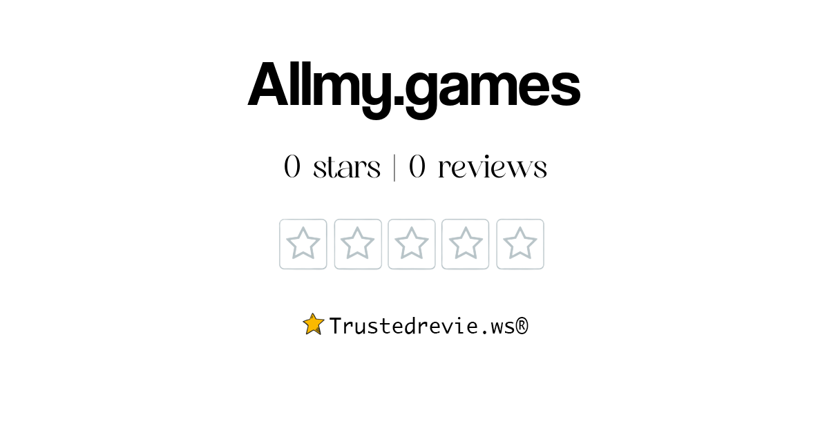 Allmy.games Review: Legit or Scam? [2026 New Reviews]