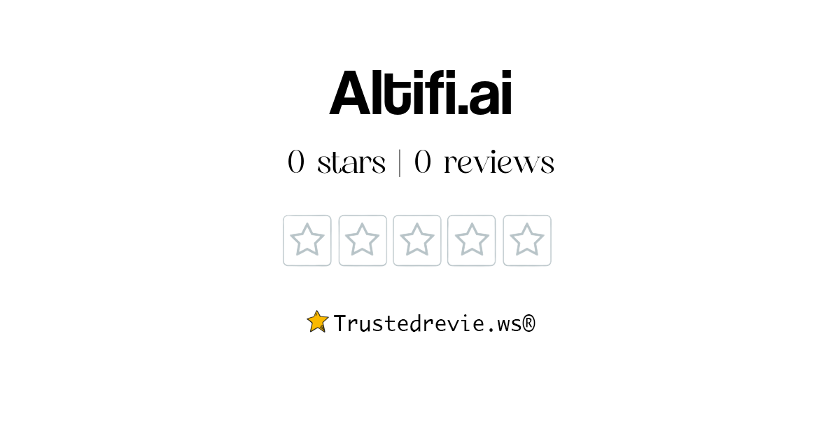 Altifi.ai Review: Legit or Scam? [2026 New Reviews]